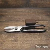 Vintage 8” Footprint Sheffield Right-Handed Flat Tinsnips - Refurbished