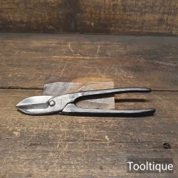 Vintage 8” Sheffield Maker Sheet Metal Tinsnips - Sharpened & Refurbished