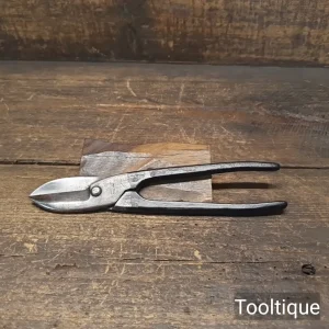 Vintage 8” Sheffield Maker Sheet Metal Tinsnips - Sharpened & Refurbished