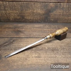 Vintage ½” Marples Shamrock Long Series Bevel Edge Paring Chisel - Refurbished