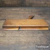 Antique Sims of London Snipe Bill Boxed Beechwood Plane - Good Condition