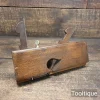 Vintage ¾” Griffiths Norwich Skew Iron Beechwood Dado Plane - Refurbished