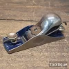Vintage Record No: 018 Knuckle Cap Adjustable Throat Block Plane - Fully Refurbished