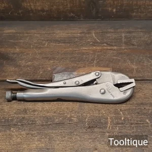 Vintage 9” Mole Self-Grip Wrench England - Good Condition