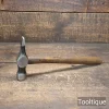 Vintage Stanley England 12oz Joiners Cross Pein Hammer - Refurbished