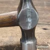 Vintage Stanley England 12oz Joiners Cross Pein Hammer - Refurbished