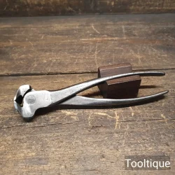 Vintage 8” Pair of End Wire Cutters - Refurbished Ready For Use