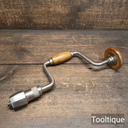 Vintage Ward & Payne Carpenters Brace 8” Swing - Refurbished For Use