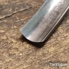 Vintage 5/8” Marples Blue Chip Curved Stem Woodcarving Gouge Chisel - Refurbished