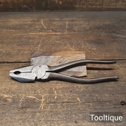 Vintage 8” Berry of England General Purpose Pliers - Good Condition
