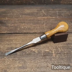 Antique 9” Spear & Jackson Mermaid c 1920s Cabinetmakers 9/32” Flat End Screwdriver