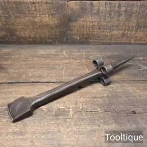 Antique Agricultural Hand Made Scythe Preening Anvil - Refurbished For Use Antique Agricultural Hand Made Scythe Preening Anvil - Refurbished For Use