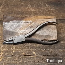 Vintage Sheffield Made Box Jointed Round Nose Pliers - Good Condition
