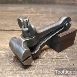 Vintage Mosers New Old Stock Cast Steel Hand Vice 1 5/8” Jaw - Good Condition