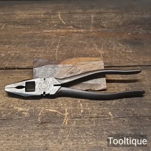 Vintage 8” Wynn Timmins No: C198E General Purpose Pliers - Refurbished Vintage 8” Wynn Timmins No: C198E General Purpose Pliers - Refurbished