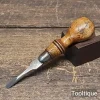 Vintage 6” Cabinetmakers Flat End Screwdriver - Refurbished Ready For Use