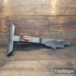 Vintage Carpenters Wooden Saw Sharpening Clamp - Good Condition