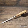 Vintage 11/32” Robert Sorby Carpenters Bevel Edge Chisel - Refurbished