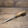 Vintage 3/8” Ward Carpenters Firmer Chisel Ashwood Handle - Refurbished
