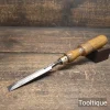 Vintage 19/32” John Bull Sheffield Laminated Steel Bevel Edge Chisel - Refurbished