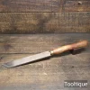 Vintage Crown Tools Woodturners 1 3/8” Skew HSS Flat Chisel - Refurbished