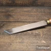Vintage Crown Tools Woodturners 1 3/8” Skew HSS Flat Chisel - Refurbished