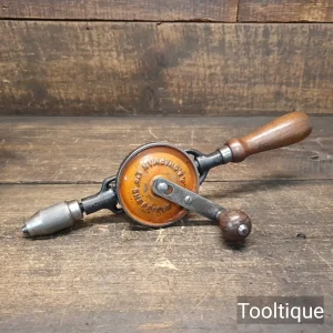 Vintage J.A Chapman No: 105 Double Pinion Egg Beater Hand Drill - Refurbished