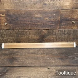 Rare 24” Dring & Fage London Custom & Excise No: D-F-52 Boxwood Sliding Scale Rule