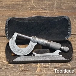 Vintage 1” Moore & Wright Imperial Micrometer - Good Condition