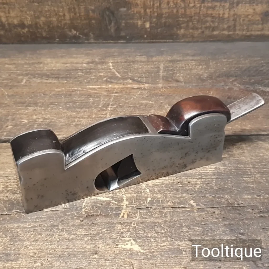 Vintage 1 ½” Henry Slater Rosewood Infill Malleable Shoulder Plane - Refurbished