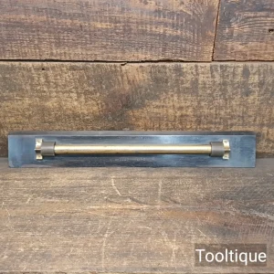 Antique 15” WW1 Ministry W.H Harling No: 1697 Ebony & Brass Chart Rolling Ruler1916 Antique 15” WW1 Ministry W.H Harling No: 1697 Ebony & Brass Chart Rolling Ruler1916