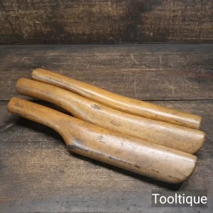3 No: Vintage Monument Roofing Hardwood Lead Dressing Tools - Good Condition 3 No: Vintage Monument Roofing Hardwood Lead Dressing Tools - Good Condition