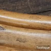 3 No: Vintage Monument Roofing Hardwood Lead Dressing Tools - Good Condition