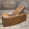 Vintage Alex Mathieson Beechwood Coffin Smoothing Plane - Fully Refurbished