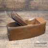 Vintage Alex Mathieson Beechwood Coffin Smoothing Plane - Fully Refurbished