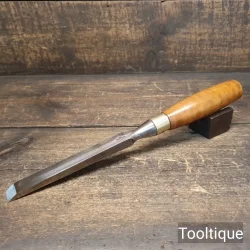 Vintage ¾” Marples & Sons Shamrock Mortice Chisel - Fully Refurbished