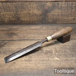 Vintage 1 3/16” Marples & Sons Long Series Bevel Edge Paring Chisel - Refurbished