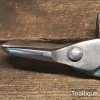 Vintage 14” Gilbow England Heavy Duty R/H Tin Snips - Sharpened Refurbished