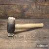Vintage Thor 2 Cast Steel & Rawhide Hammer Ashwood Handle - Good Condition