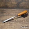 Vintage 9/16” W&P S. J Addis No: 7 Sweep Woodcarving Straight Gouge Chisel