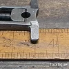 Vintage 9mm Vice Pipe Clamp with Wing Nut Threaded Adjuster - Good Condition