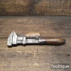 Vintage 10” W&B MFG Co. USA Whitman Barnes Adjustable Spanner Wrench - Refurbished