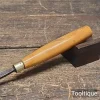 Vintage 5/16” Buck & Ryan Euston Woodcarving Straight Gouge Chisel