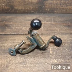 Antique 16-Bore Cartridge Tool with Ebony Handles - Good Condition