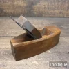 Vintage Emir Beechwood Smoothing Coffin Plane - Fully Refurbished
