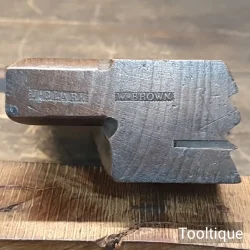 Very Rare c1811 Antique Joseph Clark No: 4 Ogee Beechwood Moulding Plane