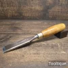 Vintage 1 ¼” Stormont Heavy Duty Chamfered Edge Firmer Chisel - Refurbished