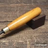 Vintage 5/8” J.B Addis Woodcarving No: 3 Shallow Sweep Gouge Chisel - Refurbished