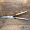 Vintage Gardeners Cast Steel Hedge Trimming Shears - Fully Refurbished