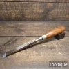 Vintage 5/8” Marples & Sons Shamrock Carpenters Mortice Chisel - Fully Refurbished